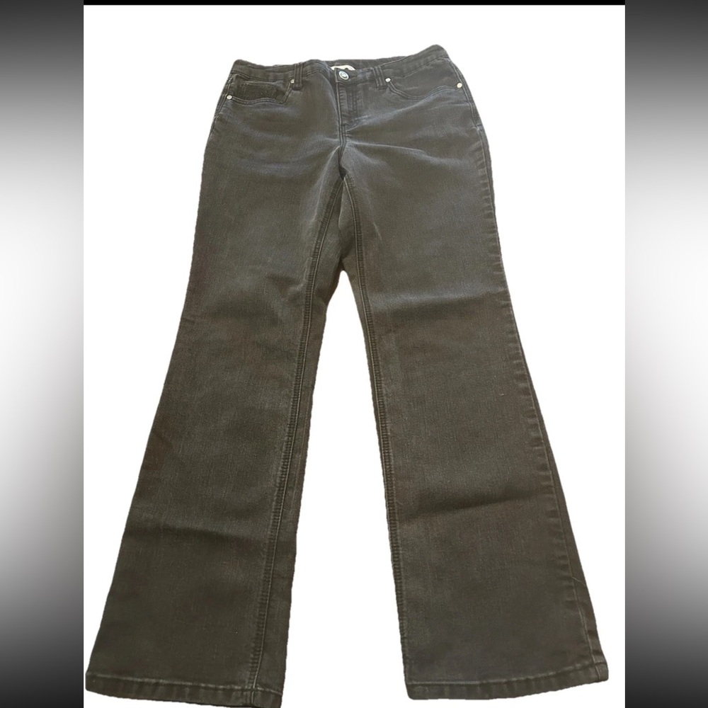 Christopher & Banks Black Denim Jeans PRETTY DETAILS